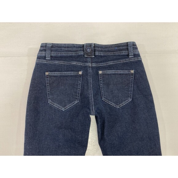 KÜHL Women’s 2 Short Blue Denim Straight Leg Jeans Outdoor Hiking Casual - Picture 4 of 12